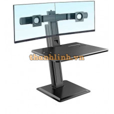 Giá treo gắn bàn 2 LCD S100 (22-27") Hiệu North Bayou
